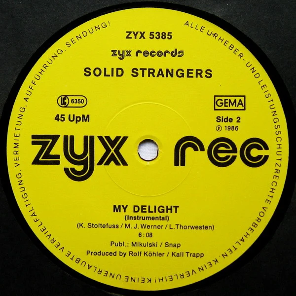 Solid Strangers – My Delight