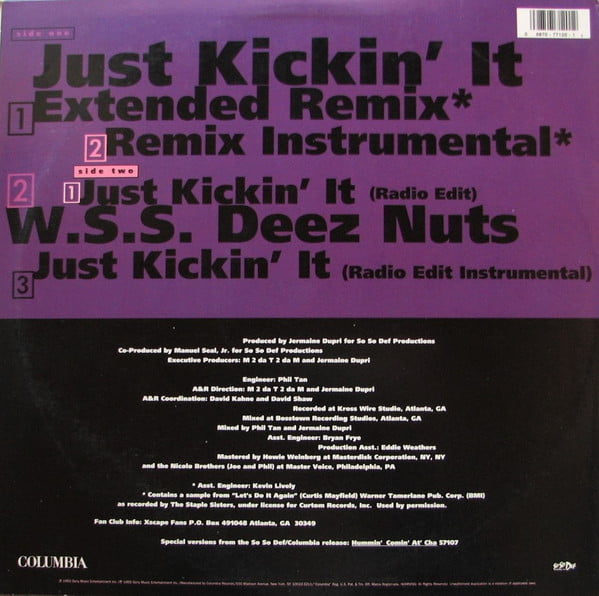 Xscape Just Kickin It Bad Times Records