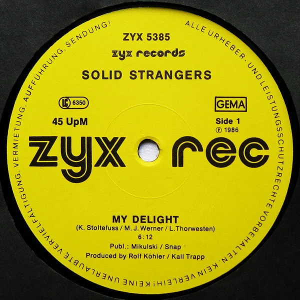 Solid Strangers – My Delight