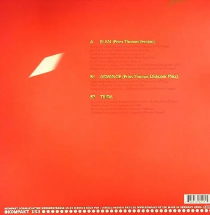 Justus Köhncke vs. Prins Thomas – Elan