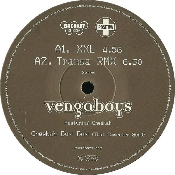 Vengaboys Featuring Cheekah – Cheekah Bow Bow (That Computer Song)