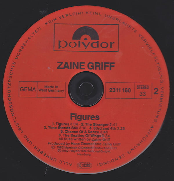 Zaine Griff – Figures