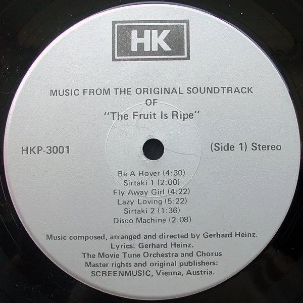 Gerhard Heinz – The Fruit Is Ripe (Original Soundtrack Music From The Films)