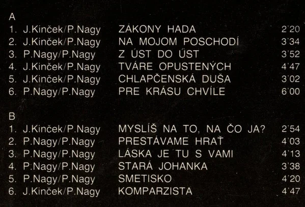 Peter Nagy – Myslíš Na To, Na Čo Ja?