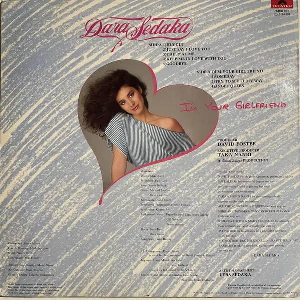 Dara Sedaka – I’m Your Girl Friend
