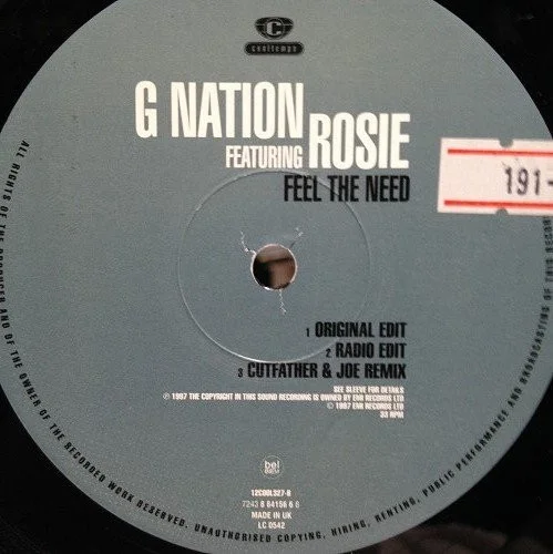 G Nation Featuring Rosie Ania – Feel The Need