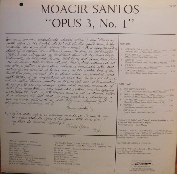 Moacir Santos - Opus 3 No. 1 - Image 2