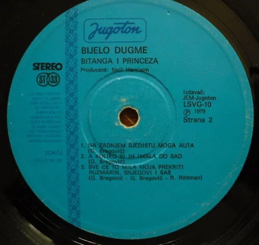 Bijelo Dugme – Bitanga I Princeza
