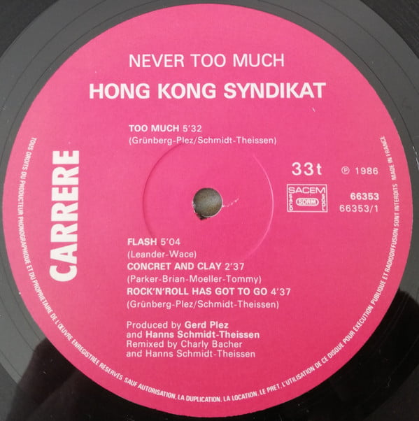 Hongkong Syndikat – Never Too Much