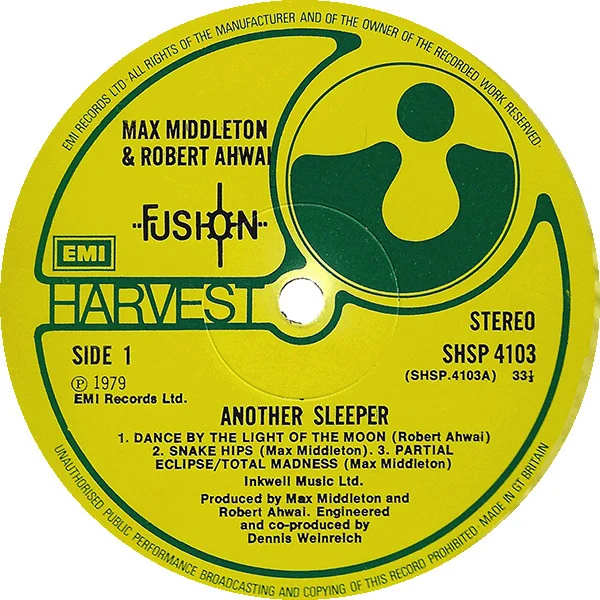 Max Middleton, Robert Ahwai – Another Sleeper