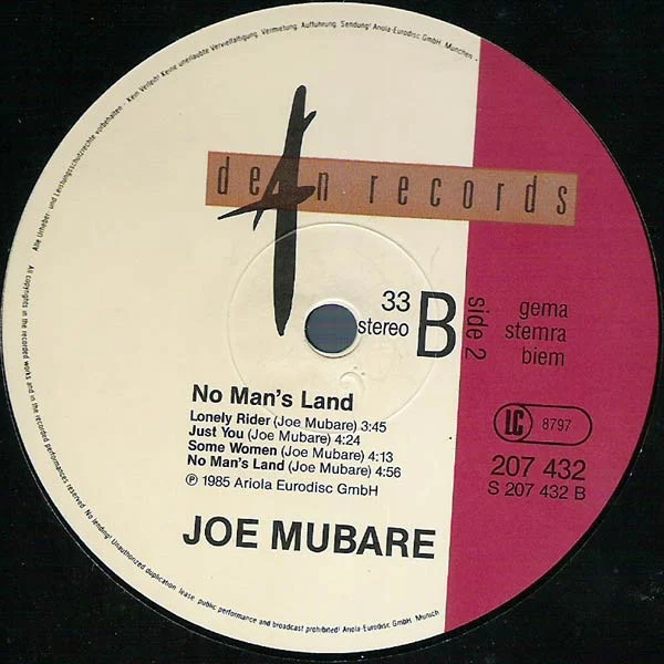 Joe Mubare – No Man’s Land