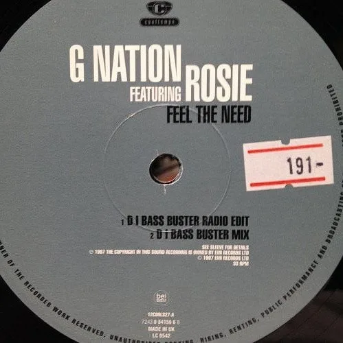 G Nation Featuring Rosie Ania – Feel The Need