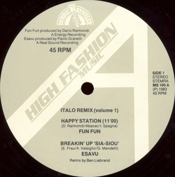 Various – Italo Remix (Volume 1)