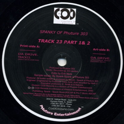 Spanky - Da Track 23 Project (Part 1& 2)
