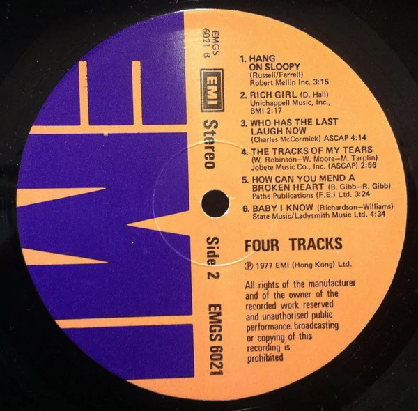 Four Tracks – Four Tracks