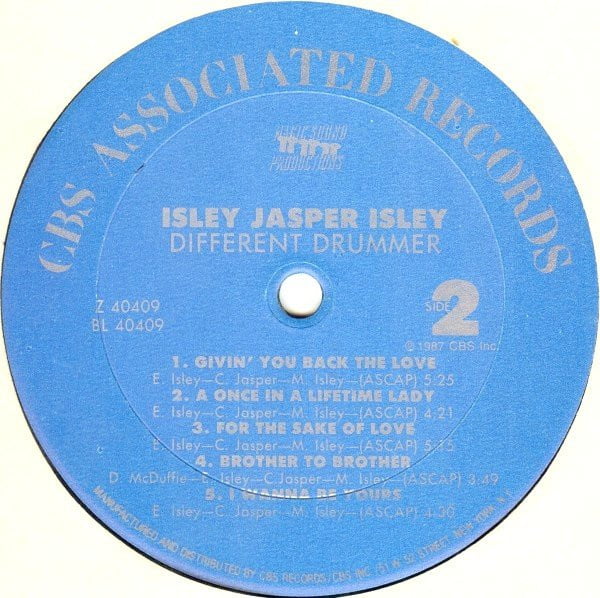 Isley Jasper Isley – Different Drummer