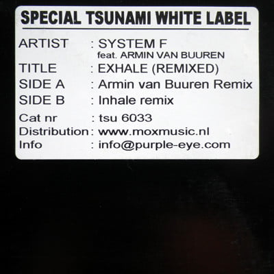 System F Feat. Armin van Buuren – Exhale (Remixed)