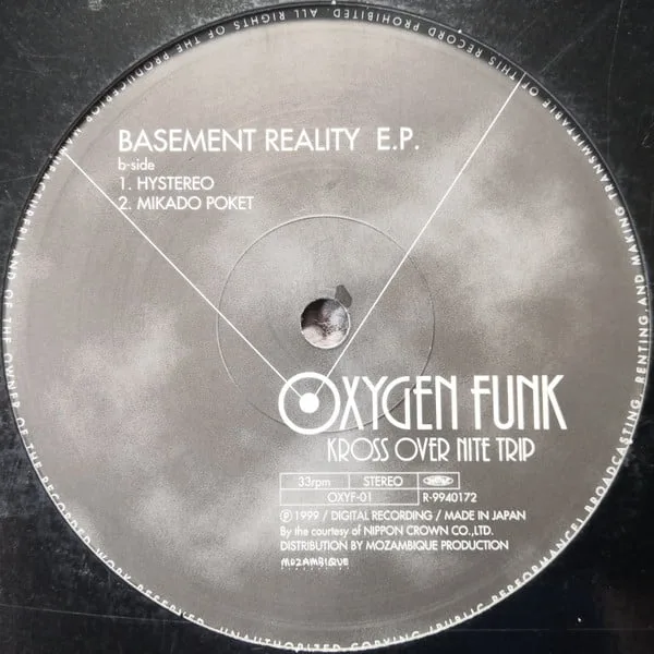 Oxygen Funk – Basement Reality E.P.