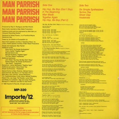 Man Parrish - Man Parrish - Image 2