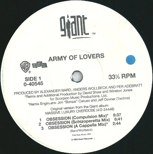 Army Of Lovers – Obsession