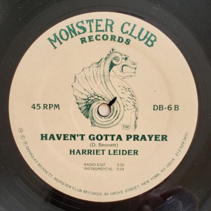 Harriet Leider - Haven't Gotta Prayer - Image 4