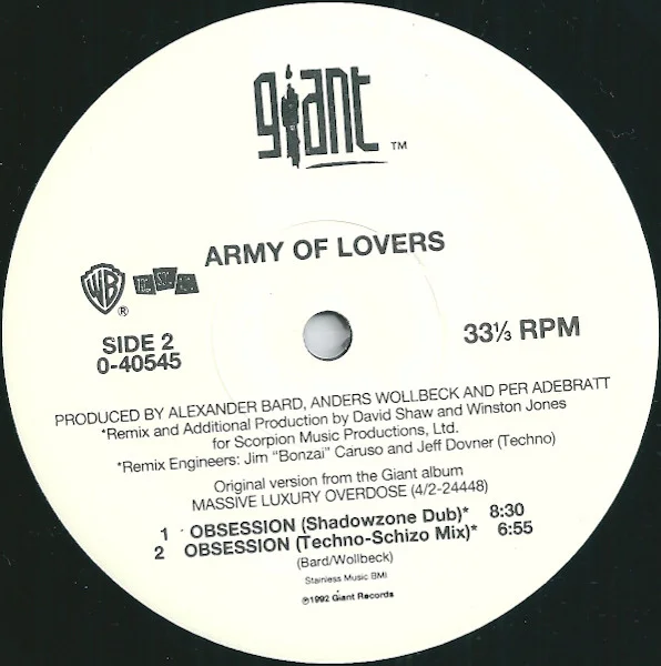 Army Of Lovers – Obsession