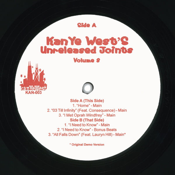 Kanye West – Unreleased Joints Volume 3