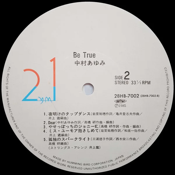 Ayumi Nakamura – Be True