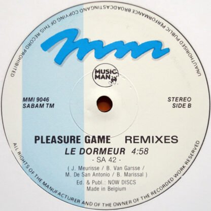 Pleasure Game - Le Dormeur (The Remixes) - Image 4