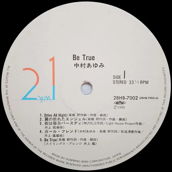 Ayumi Nakamura – Be True