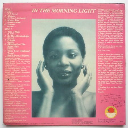 Onyeka Onwenu – In The Morning Light
