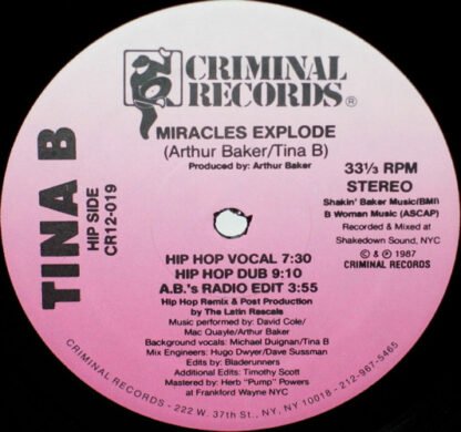Tina B - Miracles Explode - Image 3