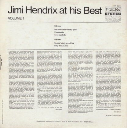 Jimi Hendrix - Jimi Hendrix At His Best (Volume 1) - Image 2