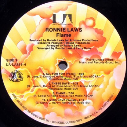 Ronnie Laws - Flame - Image 3