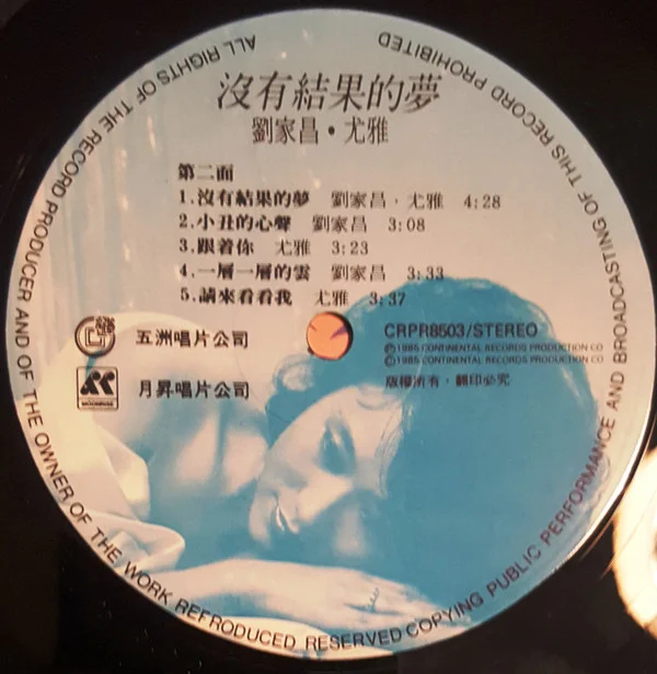 You Ya, 劉家昌 – 你的目光