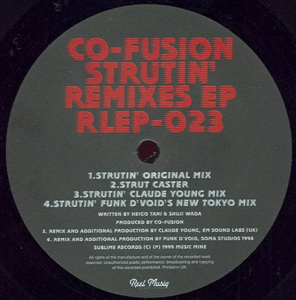 Co-Fusion – Strutin’ Remixes EP
