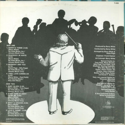 Love Unlimited Orchestra Arranged & Conducted By Barry White - Rhapsody In White - Image 2