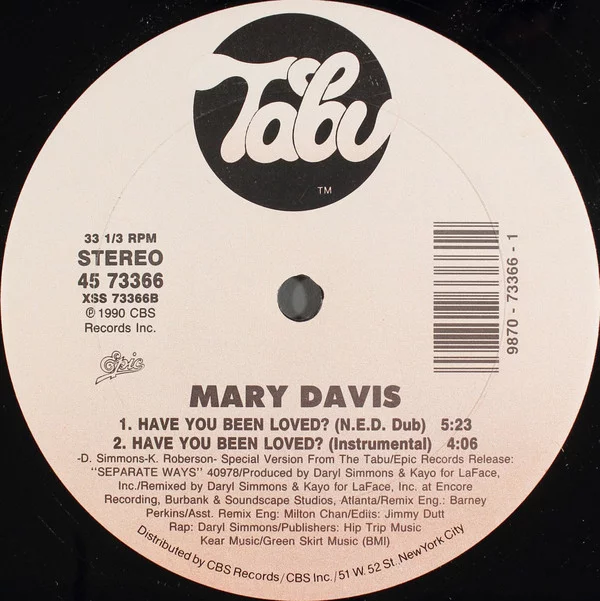 Mary Davis – Have You Been Loved?