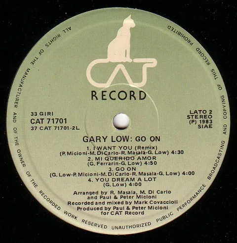 Gary Low – Go On
