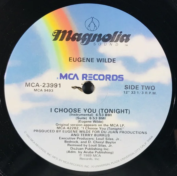 Eugene Wilde – I Choose You (Tonight)