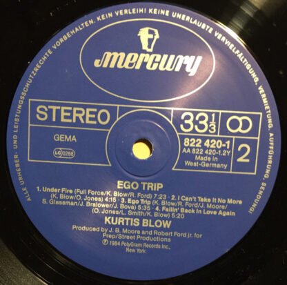 Kurtis Blow - Ego Trip - Image 4