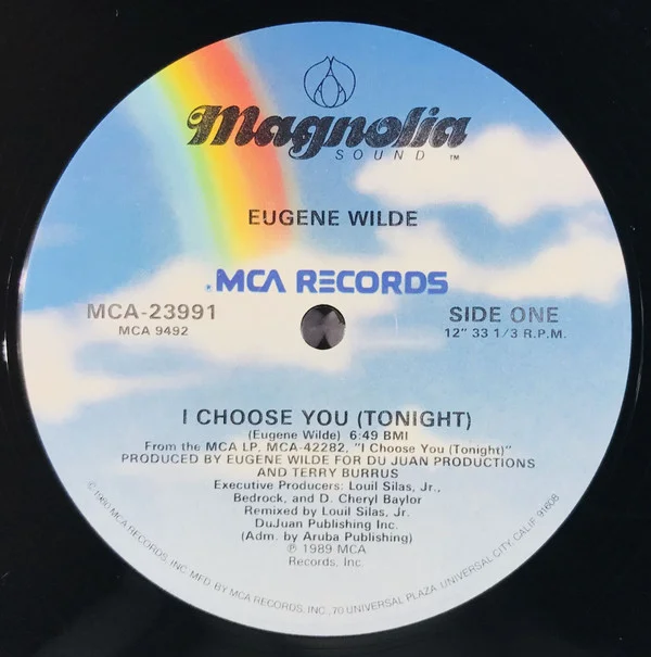 Eugene Wilde – I Choose You (Tonight)