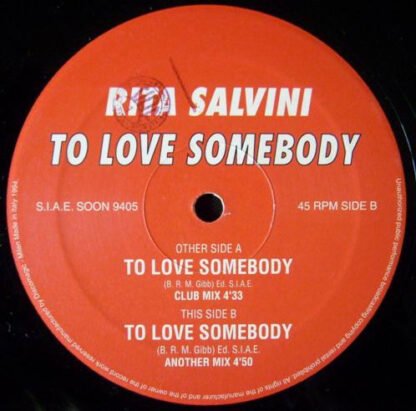 Rita Salvini - To Love Somebody - Image 3