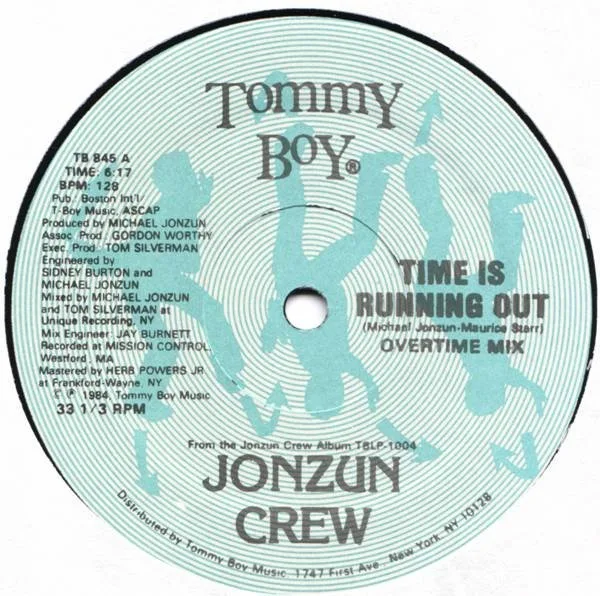 The Jonzun Crew Featuring Michael Jonzun – Time Is Running Out