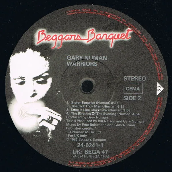 Gary Numan – Warriors