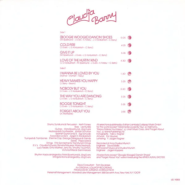 Claudja Barry – I Wanna Be Loved By You