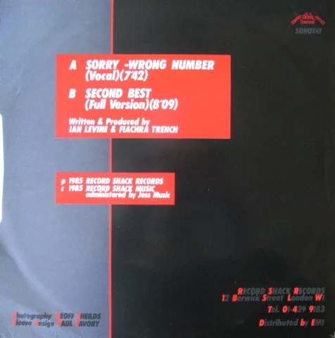 Evelyn Thomas – Sorry, Wrong Number
