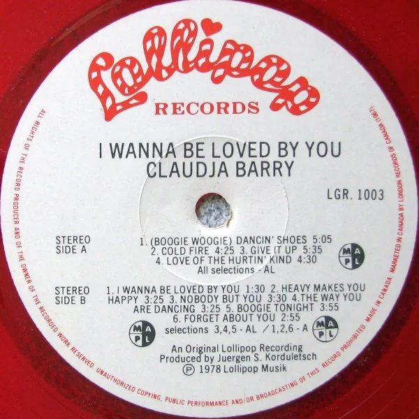 Claudja Barry – I Wanna Be Loved By You