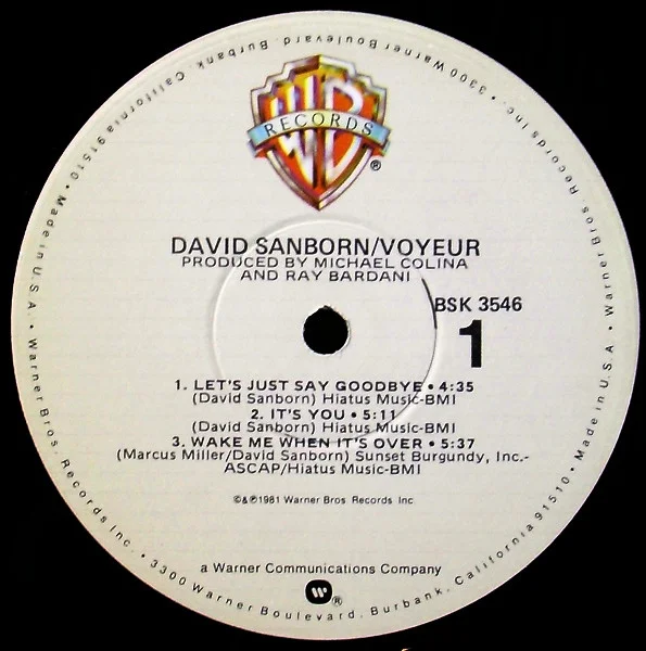 David Sanborn – Voyeur