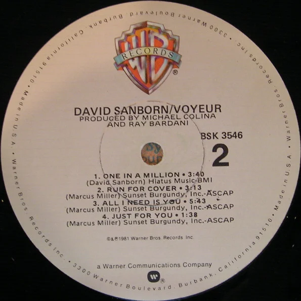 David Sanborn – Voyeur